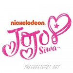 JoJo Siwa Girls Studded Open Toe Slide Sandals with Signature Bow (Little Kid/Big Kid)