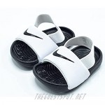 Nike Baby Boy's Kawa Slide (Infant/Toddler) White/Black/Black/White