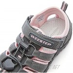 Weestep Boys and Girls Closed Toe Quick Dry Beach Hiking Sandal