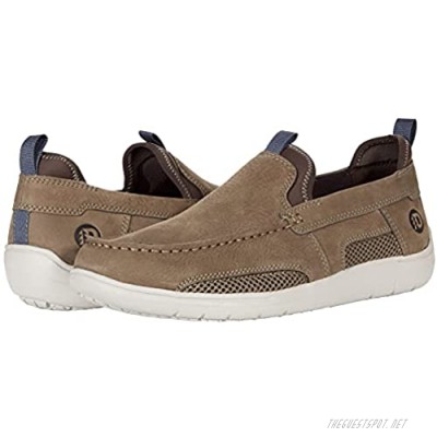 Dunham Fitsmart Men's Slip-on Loafer Shoe Breen Nubuck - 10 Wide