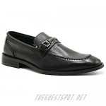 PARTY Men's Dress Slip On Classic Modern Formal Horsebit Loafer Shoes
