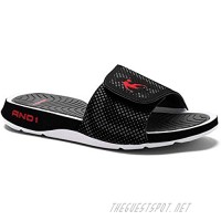 AND1 Enigma 2.0 Men's Athletic Slippers Adjustable Width