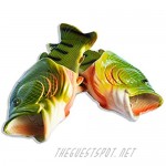 Coddies Fish Flip Flops | The Original Fish Slippers | Funny Gift Unisex Sandals Bass Slides Pool Beach & Shower Shoes | Men Women & Kids