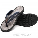JHFEAW Flip Flop Mens Indoor and Outdoor Beach Thong Sandals