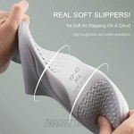 Litfun Pillow Slides Sandals for Women Men Lightweight Squishy Shower Shoes
