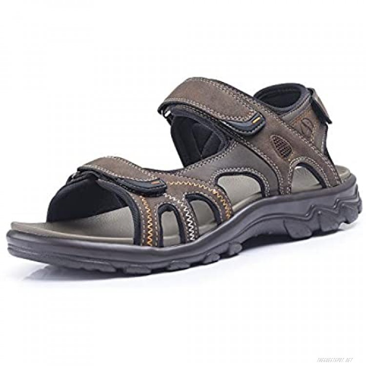 Men/Women's Sandals Adjustable Straps with Arch Support Open Toe for Outdoors Size 7-13