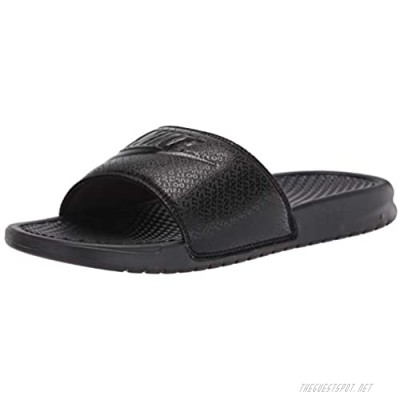 Nike Men's Benassi Just Do It Athletic Sandal Black 9 D(M) US