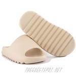 unisex Slide Sandal Summer Slippers Non-Slip Soft Pool Slides Yee-zy Slides Shoes for Mens Womens Beige 6.5