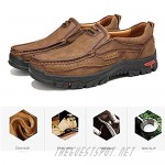 Veslexth Men Casual Shoes Sneakers Loafers Comfort Walking Shoes Fashion Driving Shoes Luxury Leather Shoes for Male Business Work Office Dress Outdoor