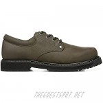Dr. Scholl's Shoes Men's Harrington II Work Shoe Brown Leather 11.5 Wide