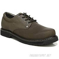 Dr. Scholl's Shoes Men's Harrington II Work Shoe Brown Leather 9