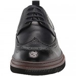 Zanzara Men's Casual Dress Shoe Oxford Navy 10.5