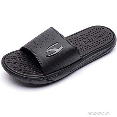BEEDPAN Mens Slide Sandals Comfort Indoor & Outdoor Adult Male Lightweight Sport Mens slippers