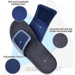 KuaiLu Mens Yoga Foam Sandals Orthotic Arch Support Athletic Slide Sandals For Men Adjustable Comfort Slippers With Soft Cushioning For Outdoor