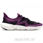 Nike Free RN 5.0 Women's Running Shoe Black/Pink Blast-True Berry Size 10