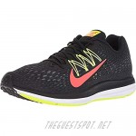 Nike Men's Air Zoom Winflo 5 (Black/Bright Crimson-Volt 9.5)