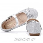 DeerBunny Toddler/Little Kids Girls Ballet Mary Jane Flats Shoes Wedding Princess Dress Shoe