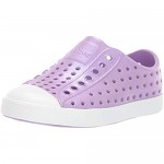Native Kids Shoes Girl's Jefferson Iridescent (Toddler/Little Kid) Lavender Purple/Shell White/Galaxy 7 Toddler M