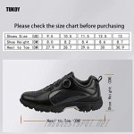 Tukoy Men Golf Shoes Professional 7-Spikes Golf Sport Sneakers Microfiber Leather Golf Outdoor Shoe