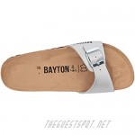 Bayton Women's Zephyr Sandal Silver 39 Medium EU (8 US)