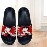 Betty Boop Summer Slide Slippers For Men Women Kid Indoor Open-Toe Sandal Shoes