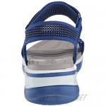 JSport by Jambu Women's Nayak Sport Sandal Cobalt Knit 8 M US
