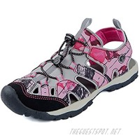 Northside Women's Burke II Athletic Summer Sandal Pink Camo 6 B(M) US; with a Waterproof Wet Dry Bag