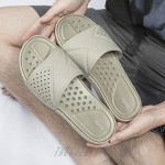 WOTTE Women's Slides Athletic Slippers Slip on Sandals
