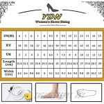 YDN Women Stylish Platform Clogs Slip On Mules Sexy Fashion T Strap Flip Flop Indoor Slippers Causal Sandals Shoes