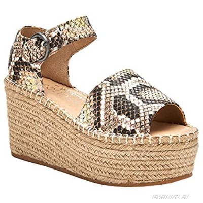 Coconuts by Matisse womens Flirty Snake Espadrille Sandals