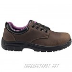 FSI Avenger Women's Foreman Leather Composite Safety Toe Waterproof EH Slip Resistant Oxford Shoes