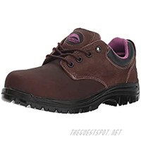FSI Avenger Women's Foreman Leather Composite Safety Toe Waterproof EH Slip Resistant Oxford Shoes