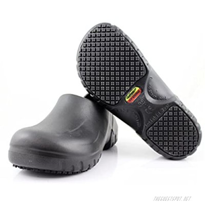 Laforst Atomic Mens Slip Resistant Comfortable Work Shoes for Men - Nursing - Chef - Waterproof Non-Slip Pro Shoes+ Free Socks