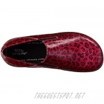 Spring Step Women's Ferrara Work Shoe Pink Leopard 6 M US