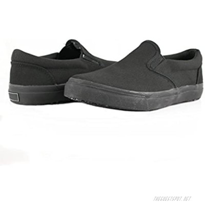 Townforst Sandy Slip Resistant Black Sunbrella Water Resistant Non Slip Waitress Shoes