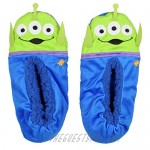 Disney Toy Story Aliens Little Green Men Character Slipper Socks with No-Slip Sole For Women Men