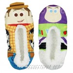 Disney Toy Story Slippers Woody And Buzz Lightyear Slipper Socks with No-Slip Sole For Women Men