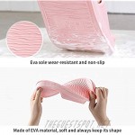 EQUICK Men and Women Massage Sandals Slippers Cotton Slippers with Extra Soft Thick Bottom Waterproof and Non-Slip Shock Absorption Water Washing Indoor Outdoor Slippers