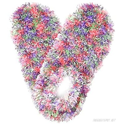 Fuzzy Footies Super Soft Slippers with Slip-Resistant Bottom (Purple/Green/Pink)