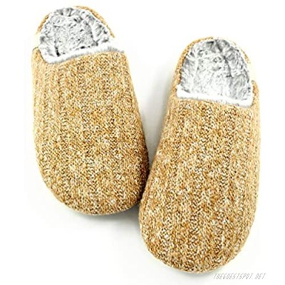 Fuzzy Soft House Slippers for Women and Men Fluffy Faux Fur Chic Comfy House Shoes with Non-Slip Sole