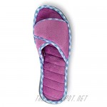 Roxoni Womens House Slippers Open Toe Slide Slipper