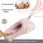 Sanfiago Unicorn Women Slippers Memory Foam Anti-Skid Sole Home Slippers Plush Fleece Arch Support Indoor Outdoor Home Shoes Gifts for Girls Ladies