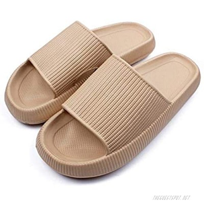 Shower Sandal Slippers with Thick Sole Quick Drying Bathroom Slide Sandals Non-Slip Massage Pool Gym House Indoor & Outdoor Slipper for Men and Women