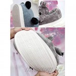 Winter Warm Fashion Women's Animal Slipper Unisex Adult Furry Cartoon Bedroom Cotton Shoes Plush Home Shoes for Indoor