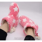 Women's Ankle Bootie Slippers Warm Comfort Memory Foam Plush Lining Ladies Girls Winter House Shoes