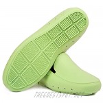 SHOLORS Big Kids Water-Friendly Comfortable Slip On Water Shoe 6 Pistachio