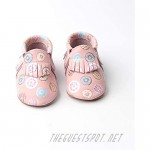 Starbie Baby Moccasins 25+ Colors Baby/Toddler Shoes Made with Genuine Leather & Anti-Slip Soles Boys & Girls Baby Shoes