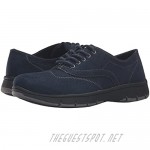 Easy Street Women's Lucky Oxford Navy Suede 6 M US
