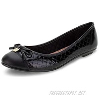 MOLECA Woman’s Ballet Flat Shoes Round Toe Bow Comfort Black