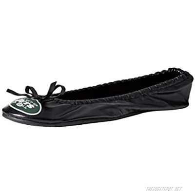 New York Jets Exclusive Team Logo Flats With Clutch
